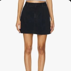 AGOLDE Black Denim Skirt, size 34, never worn